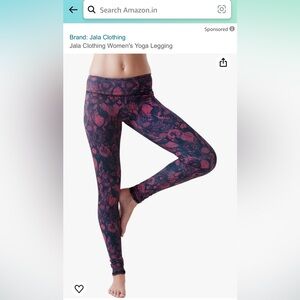 JALA LEGGINGS WITH CINCHED BACK